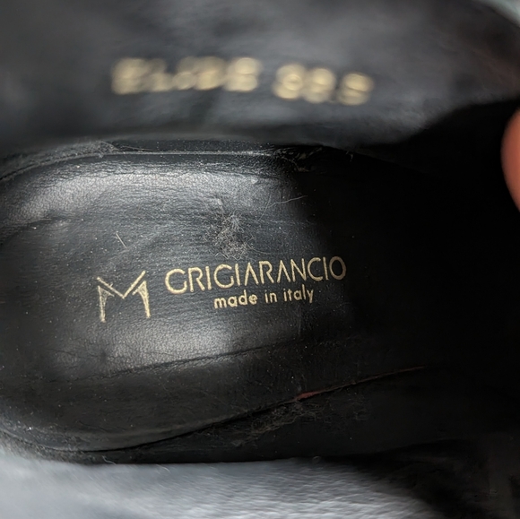 Genuine Italian Leather Stiletto Booties - Picture 6 of 7